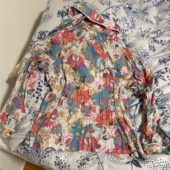 The Cat's Pajamas Floral Women's Pajama Set - Picture 6 of 6